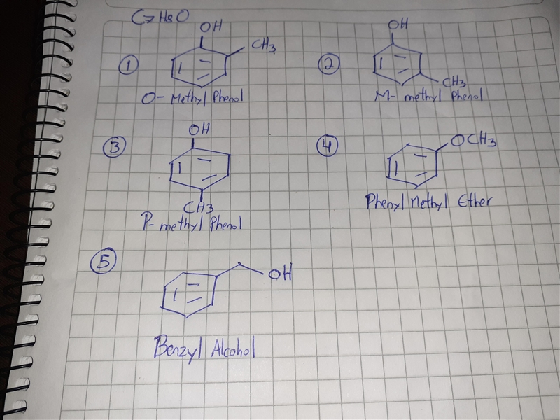 Specify the number of possible isomers of aromatic compounds with the formula &quot-example-1