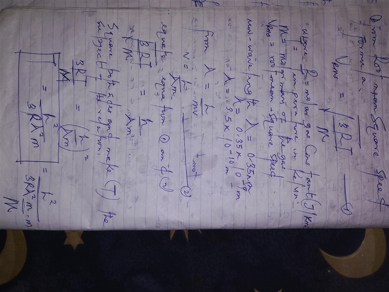 Electrons have been used to determine molecular structure by diffraction. Calculate-example-2