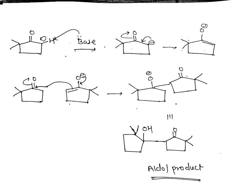 Practice the Skill 21.15b When the following ketone is treated with aqueous sodium-example-1