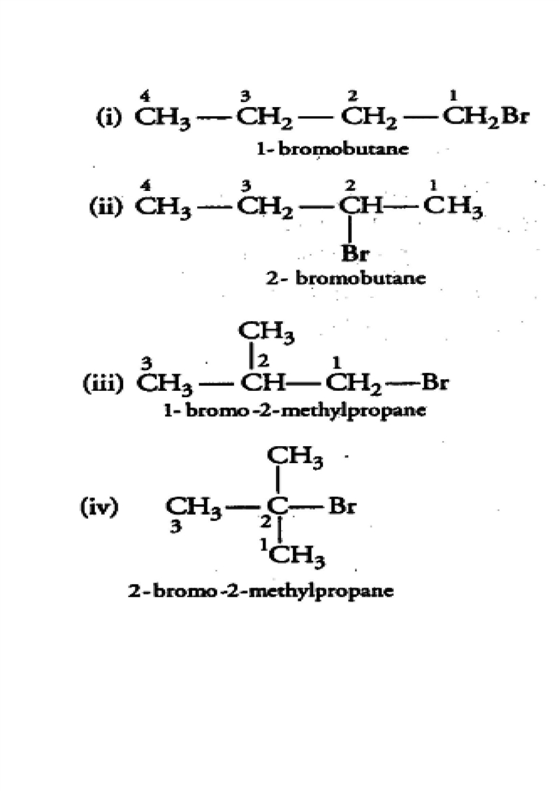 There are four compounds with the formulaC4H9Br. List them in order ofdecreasing activity-example-1