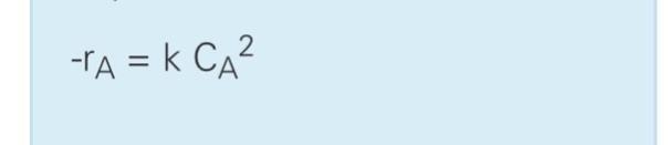 Which are the correct units for the mass rate reaction constant in the following kinetic-example-1