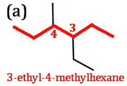 Write structures for the following compounds.(a) 3-ethyl-4-methylhexane (b) 3-ethyl-example-1