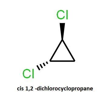 How many isomeric dichloro products can be obtained from the chlorination of cyclopropane-example-2