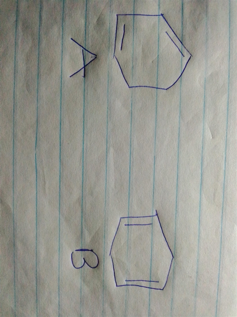 PRACTICE PROBLEM Two compounds, A and B, have the same molecular formula, C6H8. Both-example-1