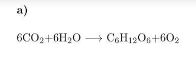 The net change in the multistep biochemical process of photosynthesis is that CO₂ and-example-1