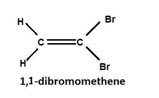 There are 3 different possible structures (known as isomers) for a dibromoethene molecule-example-1