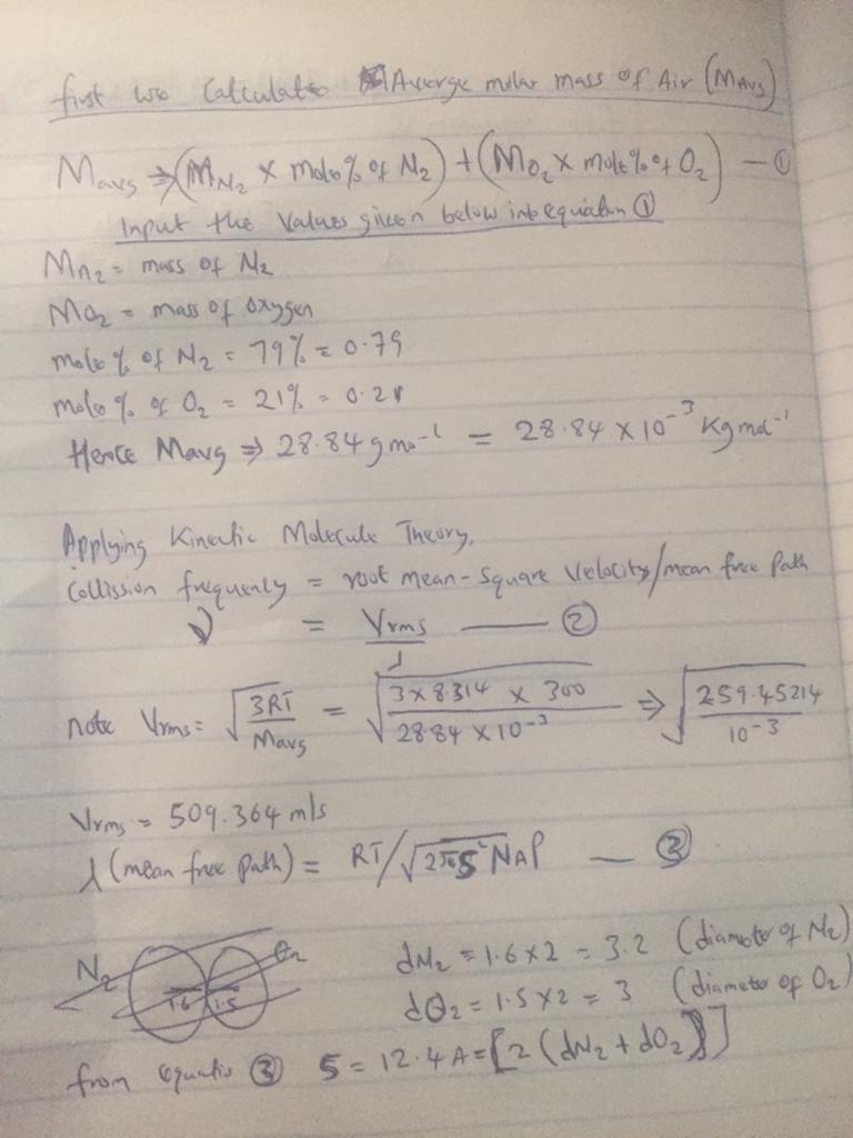 Air is composed of about 79 mol% N2 and 21 mol% 02. What is the frequency of binary-example-1