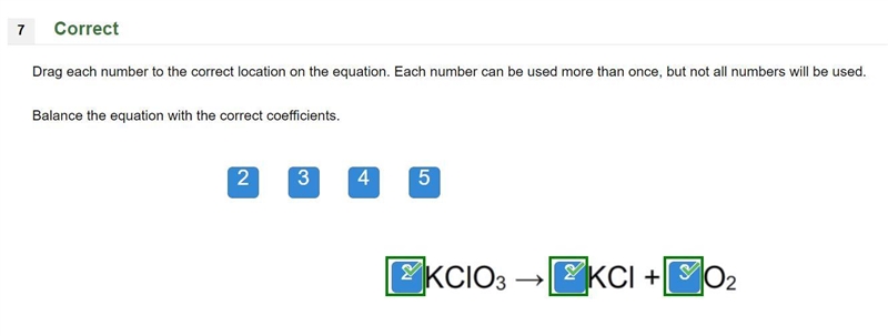 Drag each number to the correct location on the equation. Each number can be used-example-1