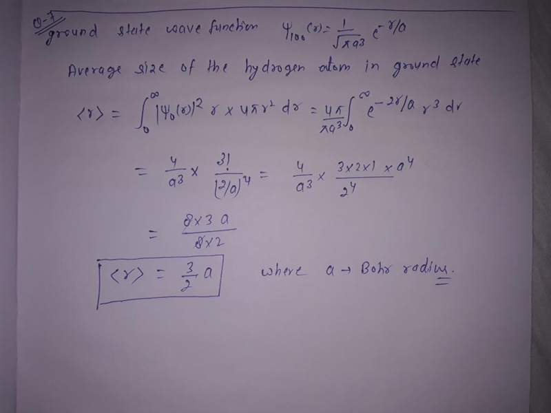 The ""size"" of an atom is sometimes defined by the radius of-example-1