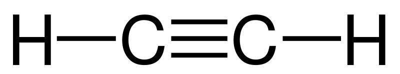 Draw the structural formula for acetylene, C2H2, and state the type of bonds in an-example-1