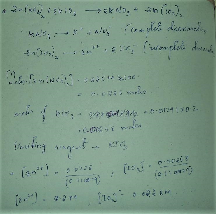 A student followed the procedure of this experiment to determine the solubility product-example-1