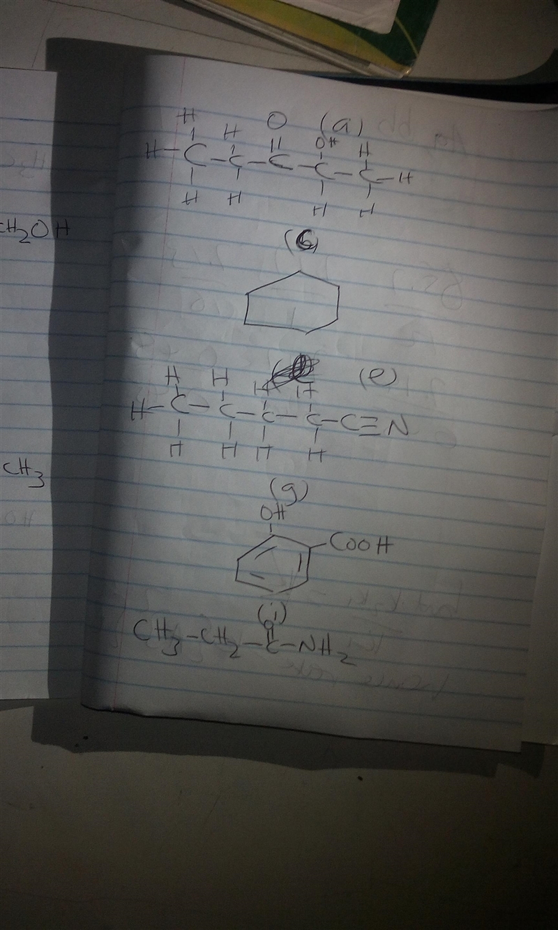 Propose structures that meet the following descriptions. Use bond-line notation to-example-1