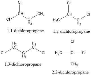 Write the structural and condensed formulas as well as the names for all isomers of-example-2