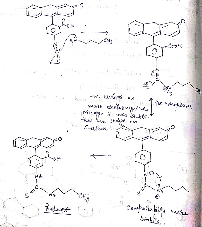 Isocyanates are good electrophiles that have been used for protein modification. However-example-1