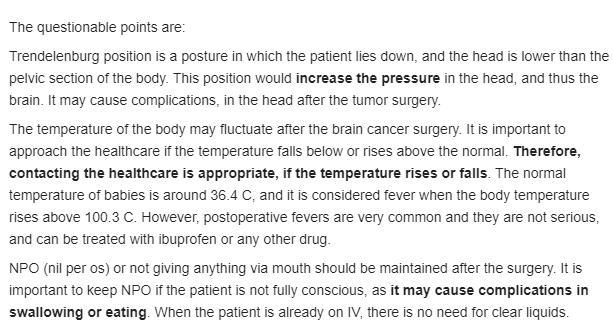 Z.O. returns to the pediatric intensive care unit after surgery. He is arousable but-example-2