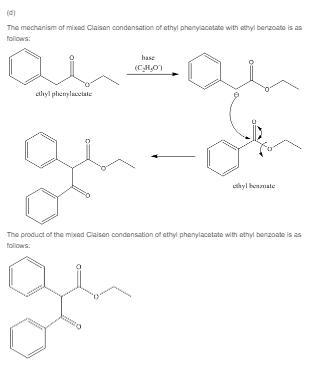 (a) Give the structure of the Claisen condensation product of ethyl phenylacetate-example-3