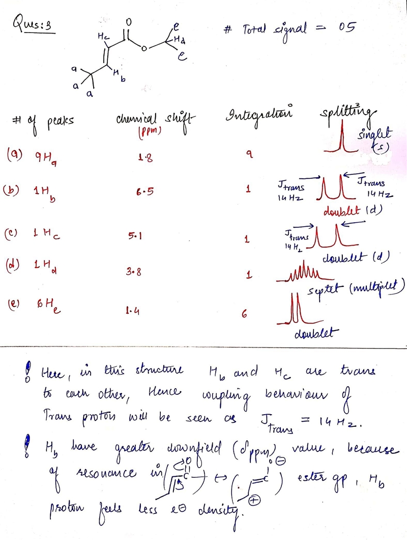 3. Consider the following stereoisomers of isopropyl methacrylate. Provide the expected-example-1