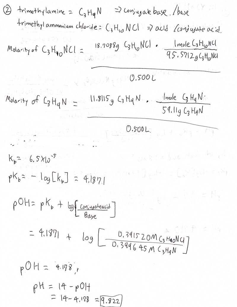 Calculate the pH for the following buffer solutions with steps. 1. 7.4862 grams of-example-1