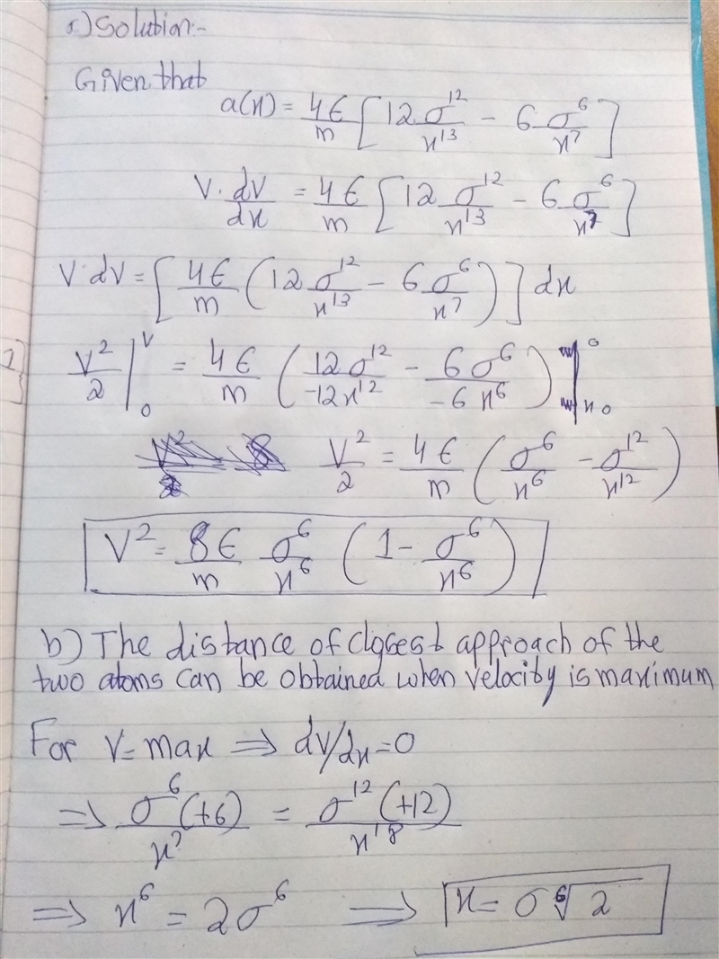 A lithium atom starts from rest at a position x = xo and falls toward zinc atom with-example-2