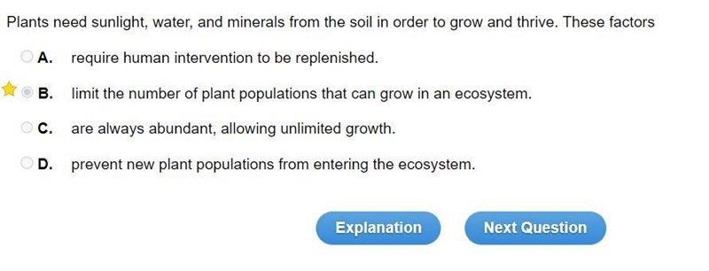 Plants need sunlight, water, and minerals from the soil in order to grow and thrive-example-1