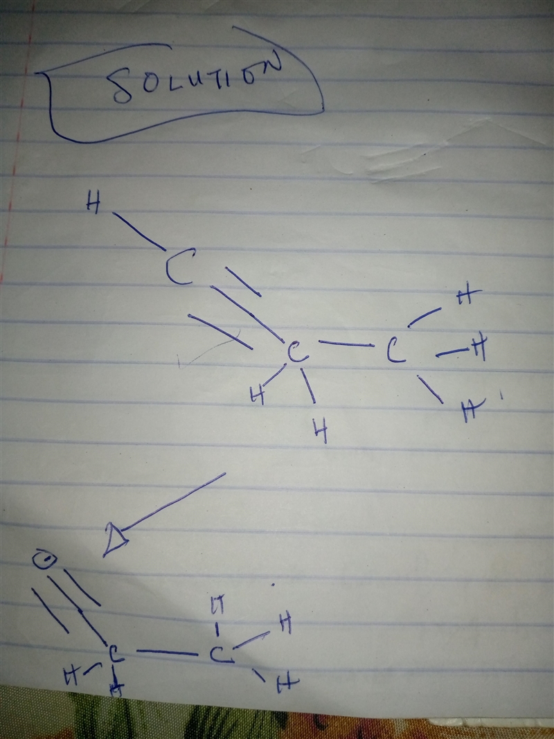 For the product of the reaction below, which proton is removed irreversibly by NaNH-example-2