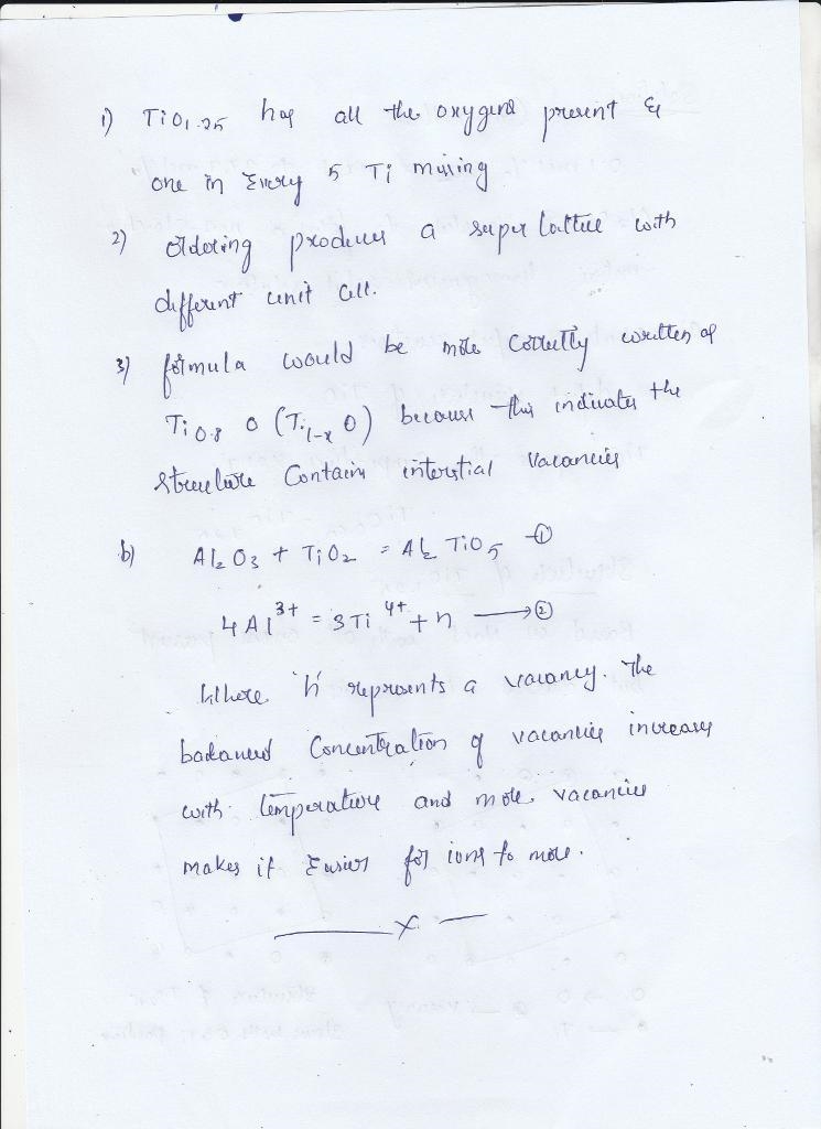 Mol% TiO2 is mixed to 99.9 mol% Al2O3 and reacted to form a non-stoichiometric homogeneous-example-2