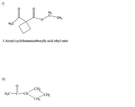 Give the structure of the product formed on reaction of ethyl acetoacetate with each-example-3