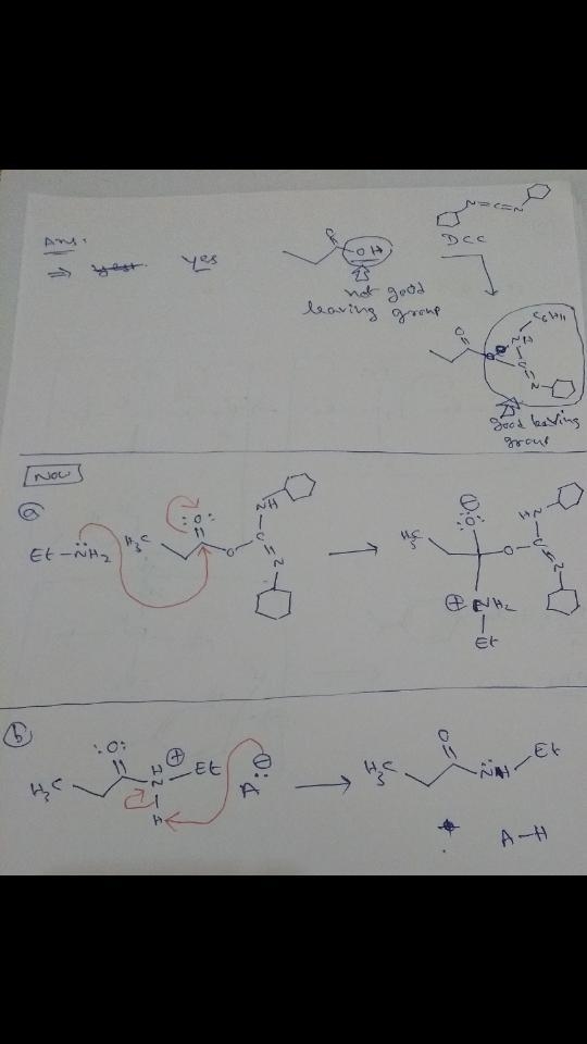 It is difficult to prepare an amide from a carboxylic acid and an amine directly, since-example-1