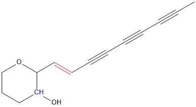 Ichthyothereol is isolated from the leaves of Ichthyothere terminalis. It is so toxic-example-1