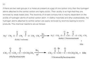 A. Only a small amount (less than 0.01%) of the enol form of diethyl malonate is present-example-3