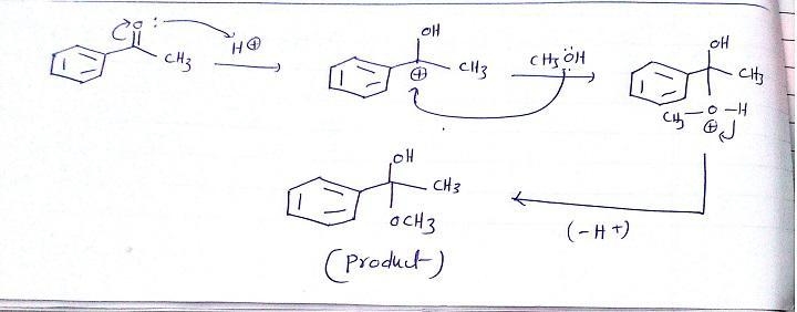 Draw the structure(s) of the organic product(s) predicted when this compound reacts-example-1