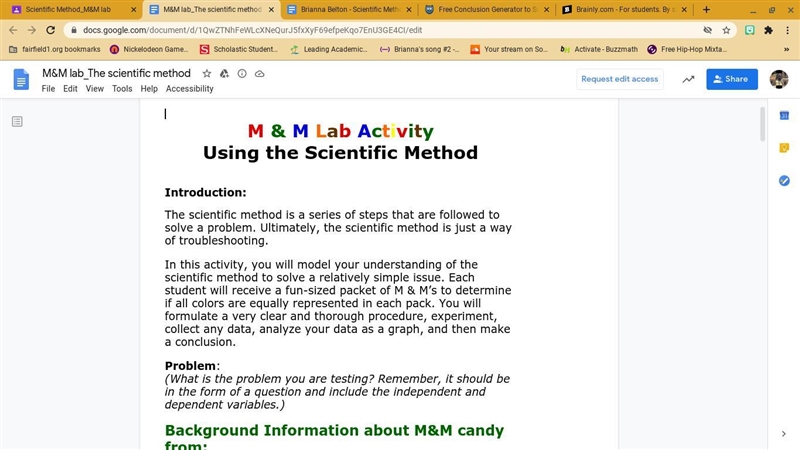 What would be the independent, dependent, and control variables of this project?-example-1