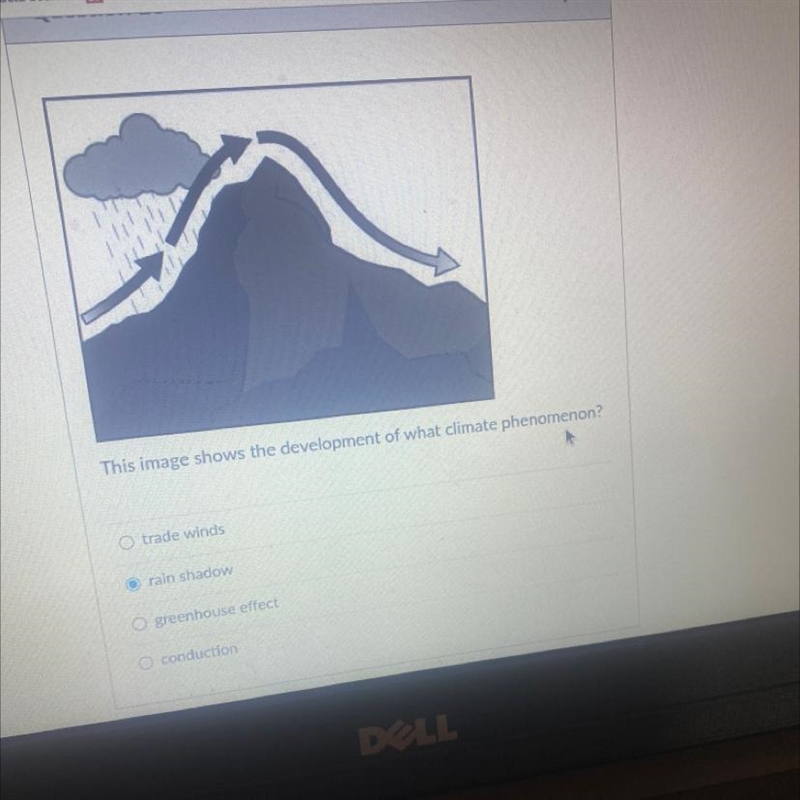 This image shows the development of what climate phenomenon?-example-1