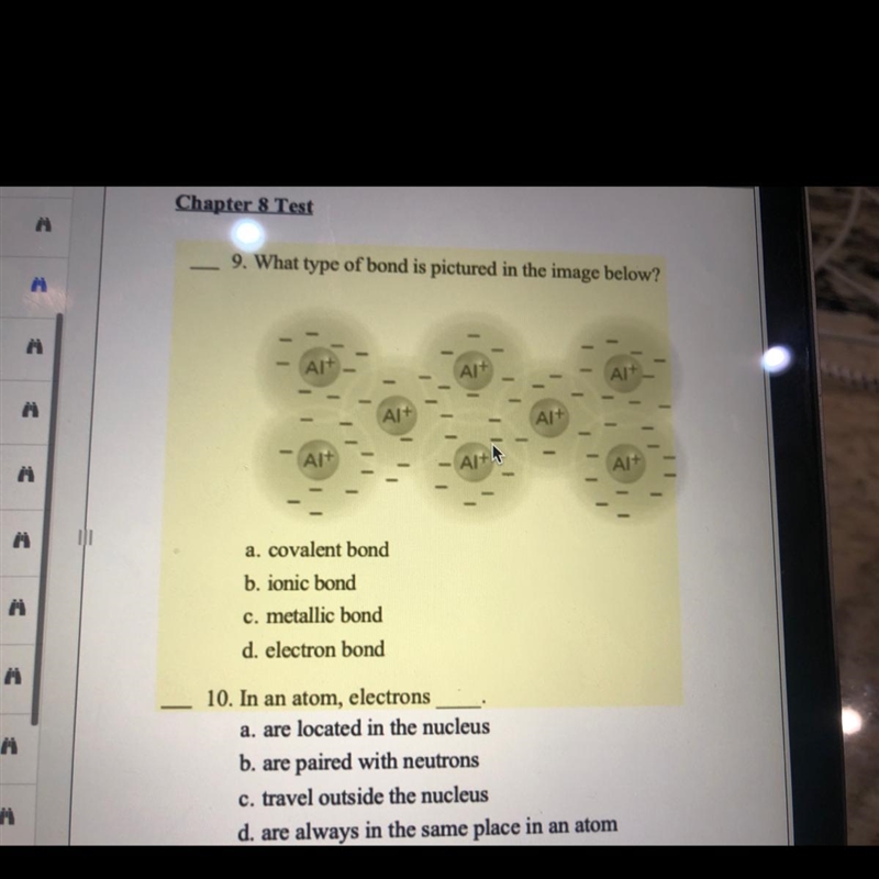 9. What type of bond is pictured in the image below? Alt Alt Alt -- AI+ Alt Alt Alth-example-1