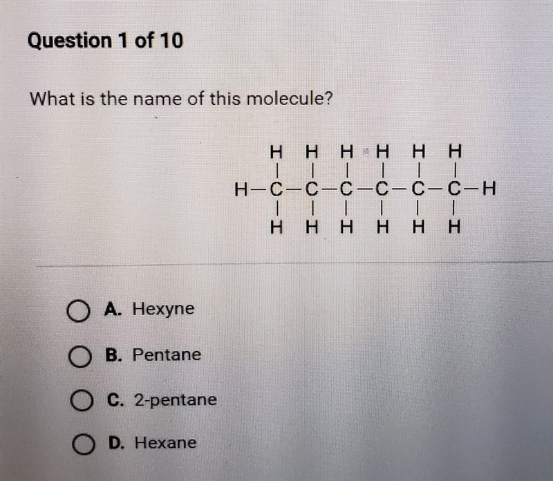 What is the name of this molecule? ​-example-1