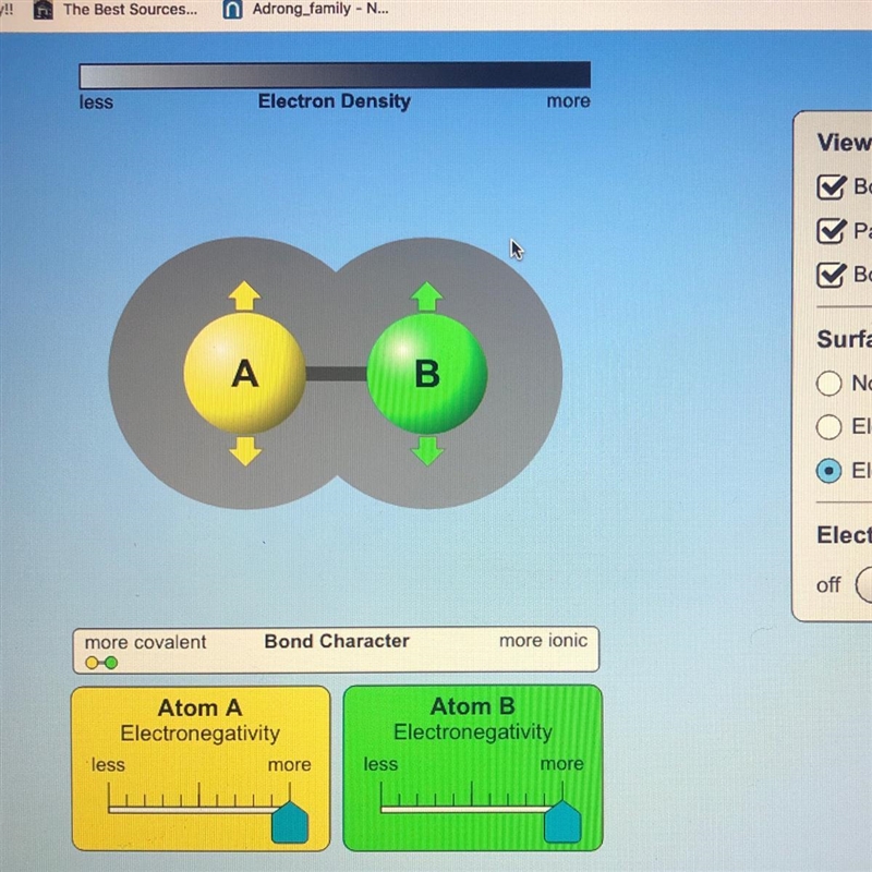 How would you describe the molecule in the image? A.) Both Polar and Hydrophilic B-example-1