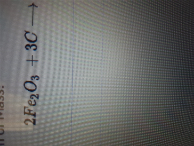 How many Iron (Fe) atoms should be on the products side for the equation below to-example-1