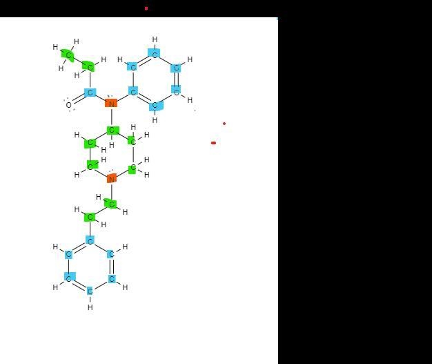 Hello I was wondering if anyone knew how to draw the molecular geometry of fentanyl-example-1