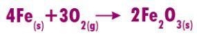 The balanced equation for the syntheis of Iron (I) oxide is below: If 5.4 moles of-example-1