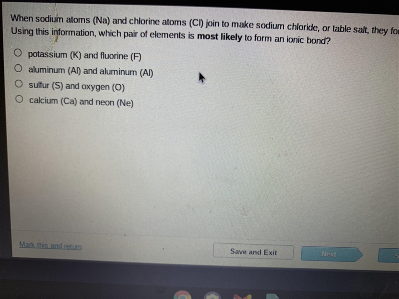 When sodium atoms (Na) and chlorine atoms (CI) join to make-example-1