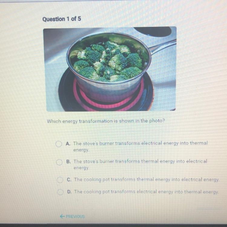 Which energy transformation is shown in the photo?-example-1