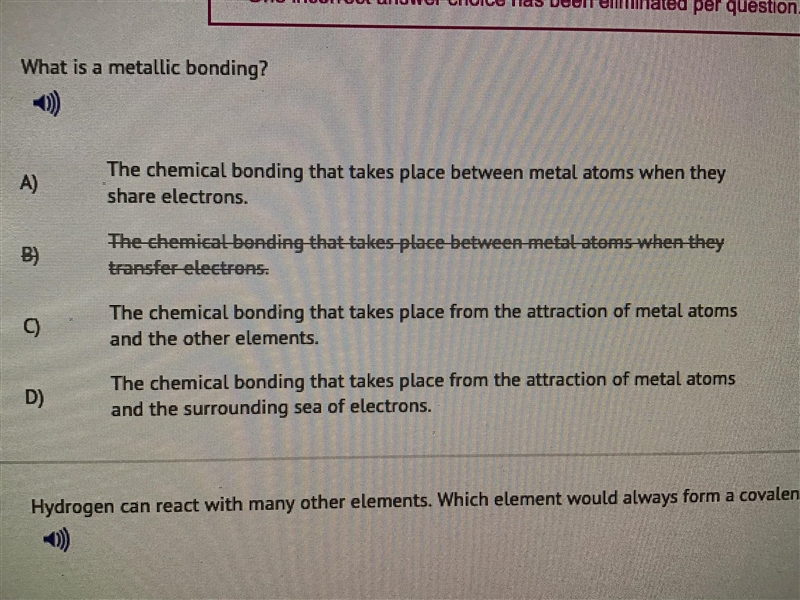 What is a metallic bonding-example-1