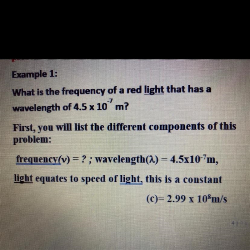 Can someone explain were do they get the number 2.99 and 10^8?-example-1