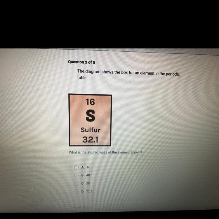 The diagram show the box for an element in the periodic table . What is the atomic-example-1