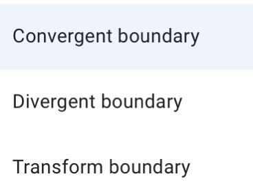 A mid-ocean ridge occurs at what boundary?-example-1