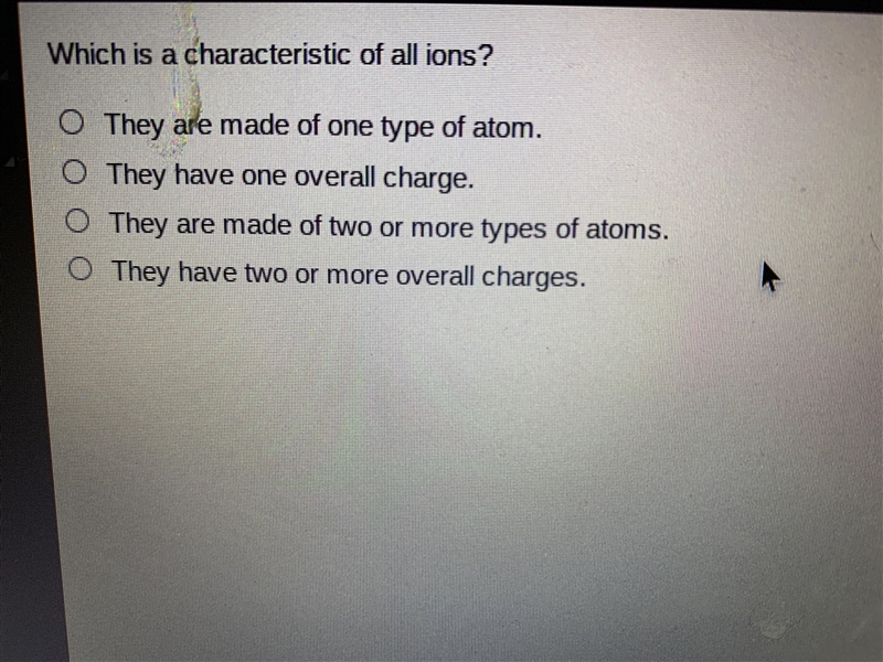 What is the characteristic of all ions-example-1