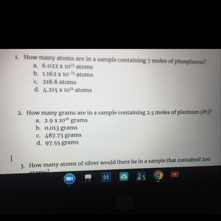 How many atoms are in a sample containing 7 moles of phosphorus?-example-1