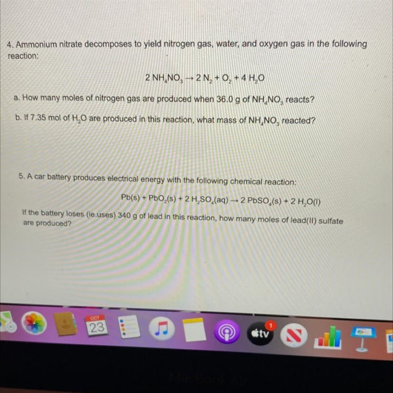 Need help with my work chemistry assignment grade 12 college work please-example-1