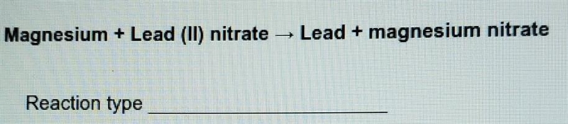 What is the reaction type?​-example-1