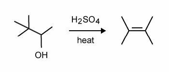 Which term describes this reaction? A- addition B- condensation C- elimination D- substitution-example-1